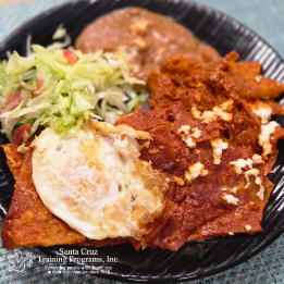 Chilaquiles Santa Cruz