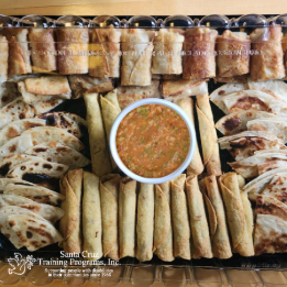 Finger food platter